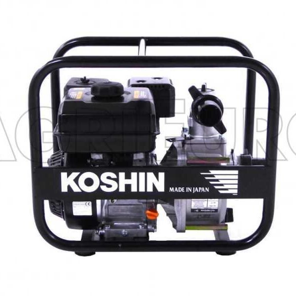 Motopompe thermique Koshin STV-50X  pour eaux semi-chargées avec raccords de 50 mm